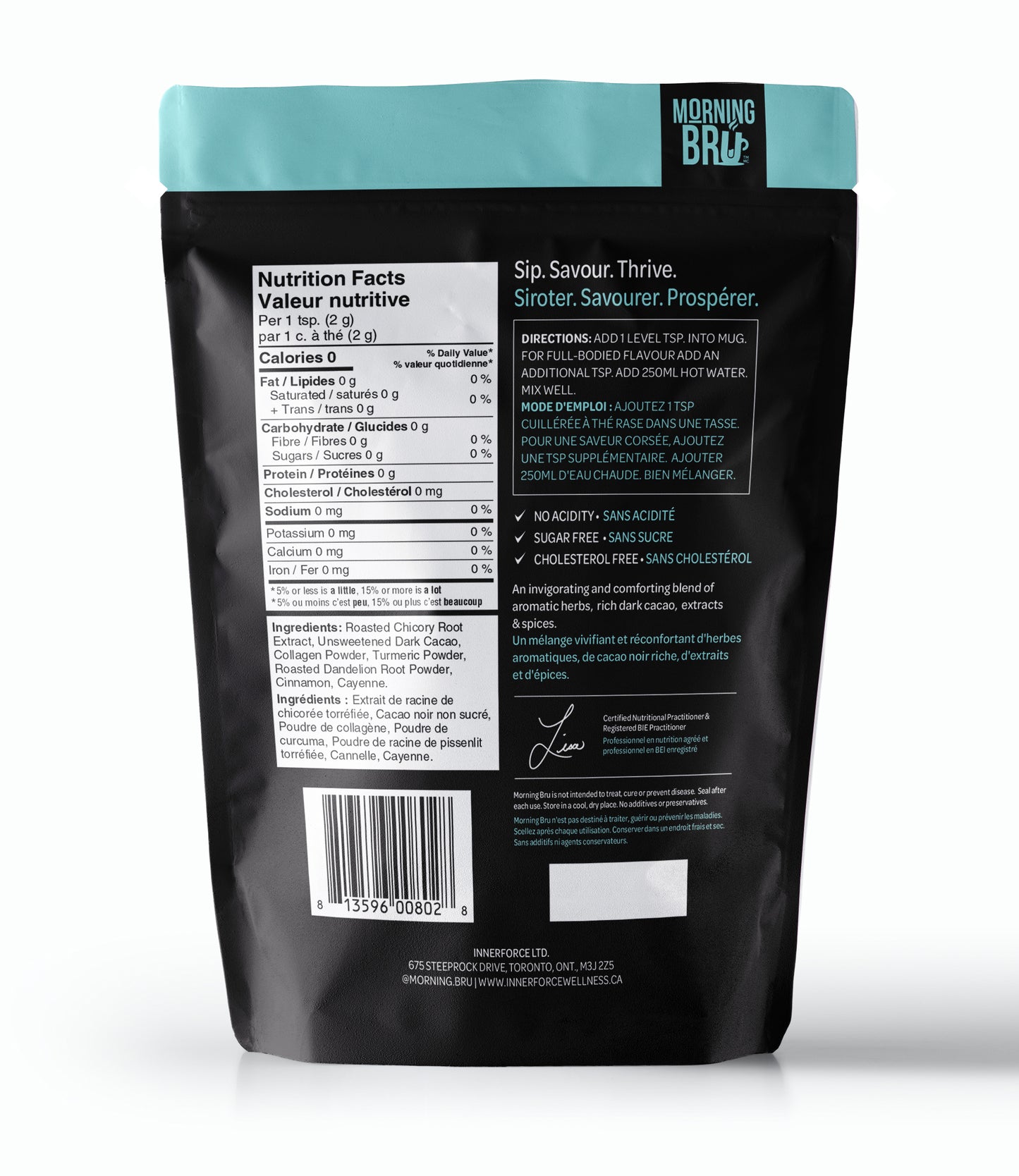 Instant Herbal Beverage, 180g - Morning BRU