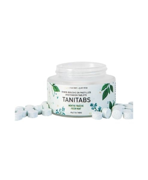 Mouthwash, Frsh Mint, 124tab Jar - Tanit