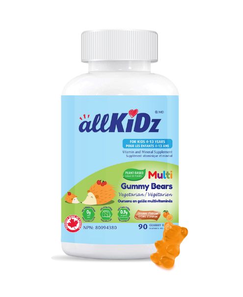 Multi Gummy Bears (Vegan/Sugar Free), 90s - allKiDz