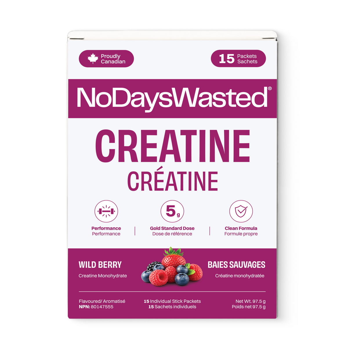 Creatine Monohydrate Stick - Wildberry