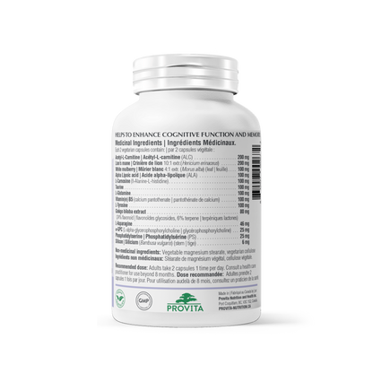 Practitioner Series - Neuro Max, 60 caps - Provita