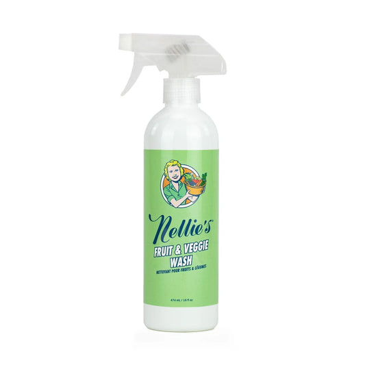 Fruit And Veggie Wash, 474ml - Nellie's