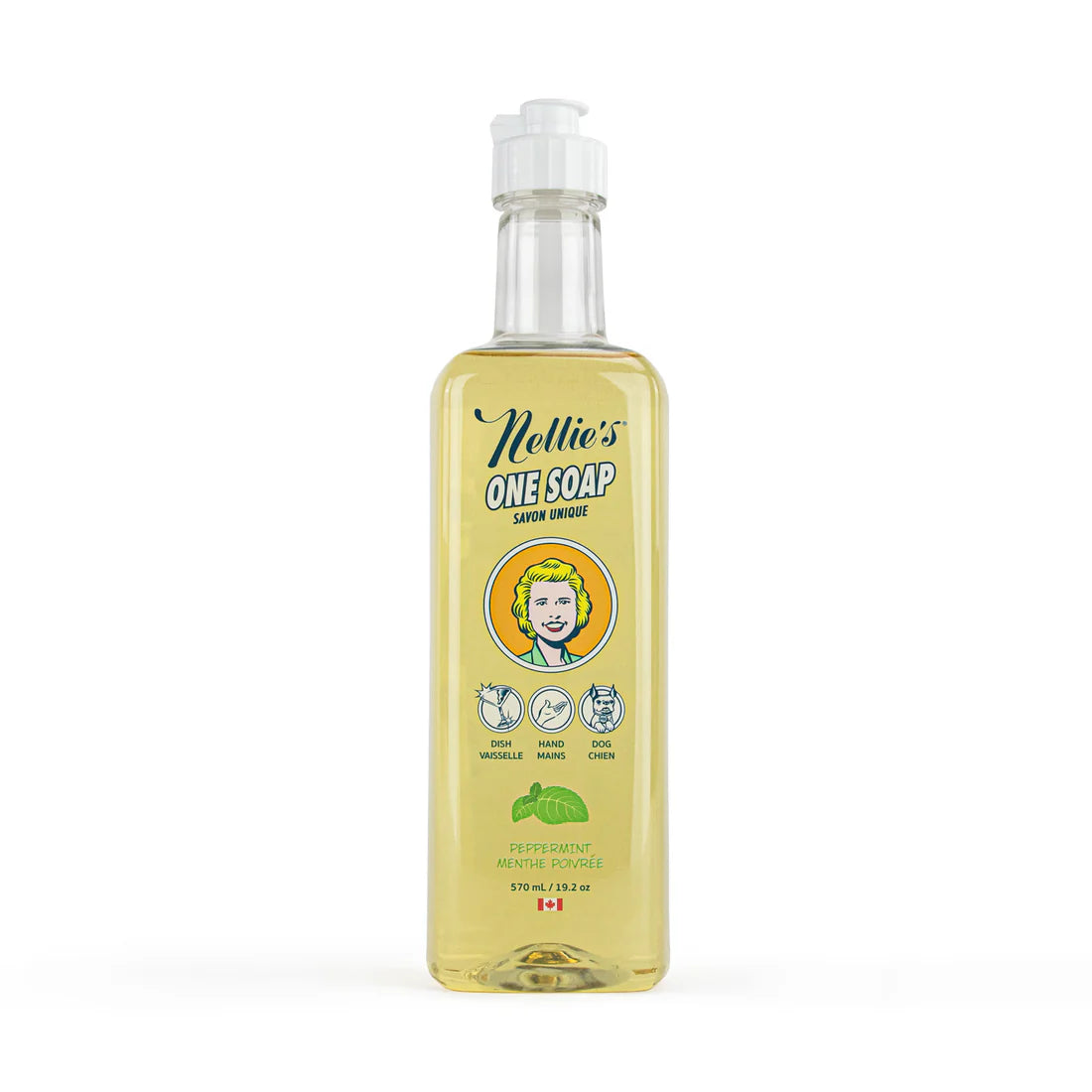 One Soap - Peppermint, 570ml - Nellie's