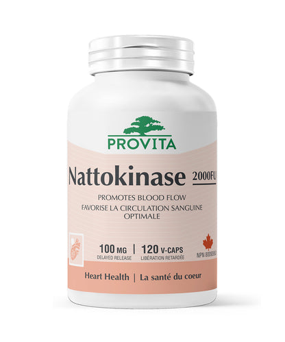 Nattokinase 2000FU, 120 gélules - Provita