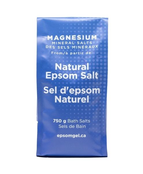 Natural Epsom Salt, 750g - Epsomgel