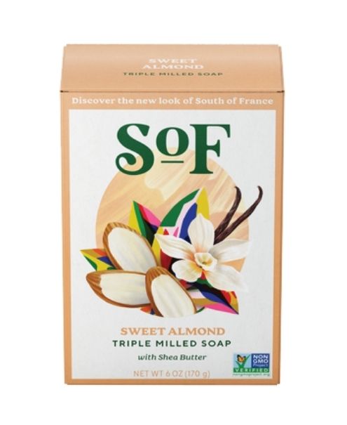 Natural Soap Almond, 170 g - South Of France