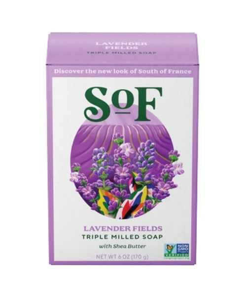 Natural Soap Lavender, 170 g - South Of France