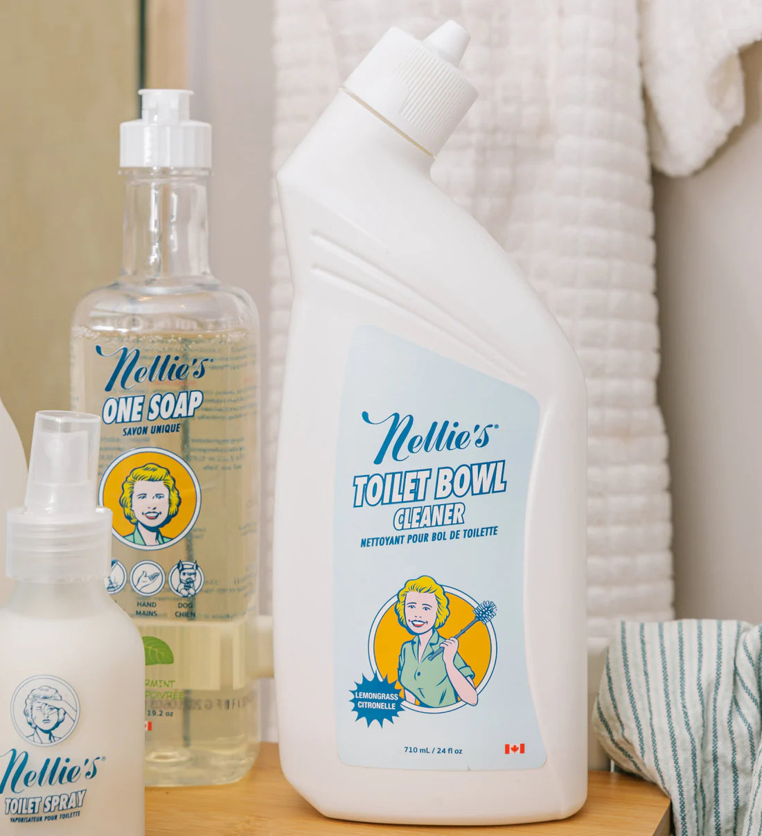 Toilet Bowl Cleaner, 709ml - Nellie's
