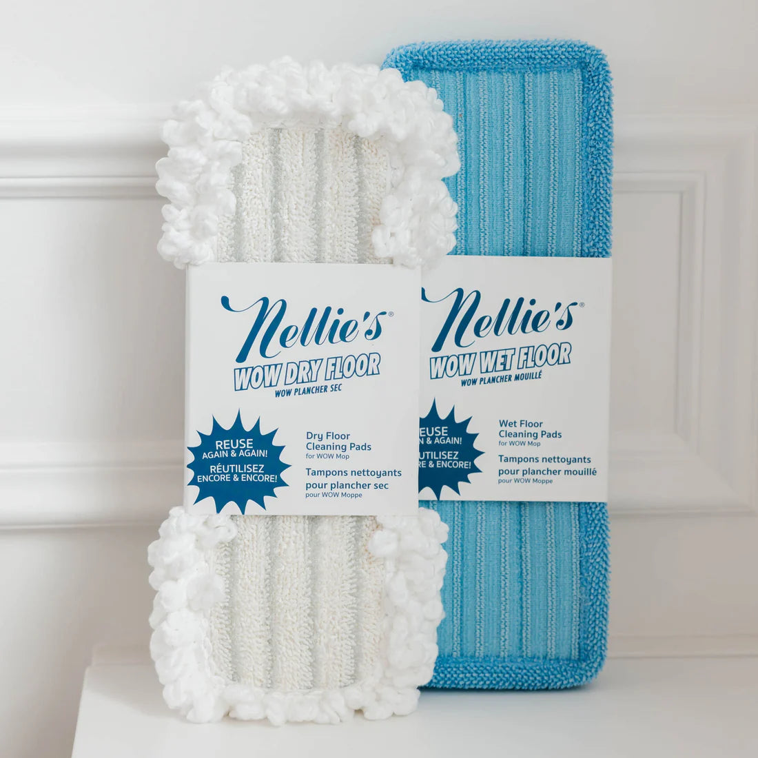 Wow Mop Dry Refill Pads (2/Pk) - Nellie's