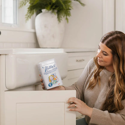 Dish Powder Tin, 100 Load Cork - Nellie's