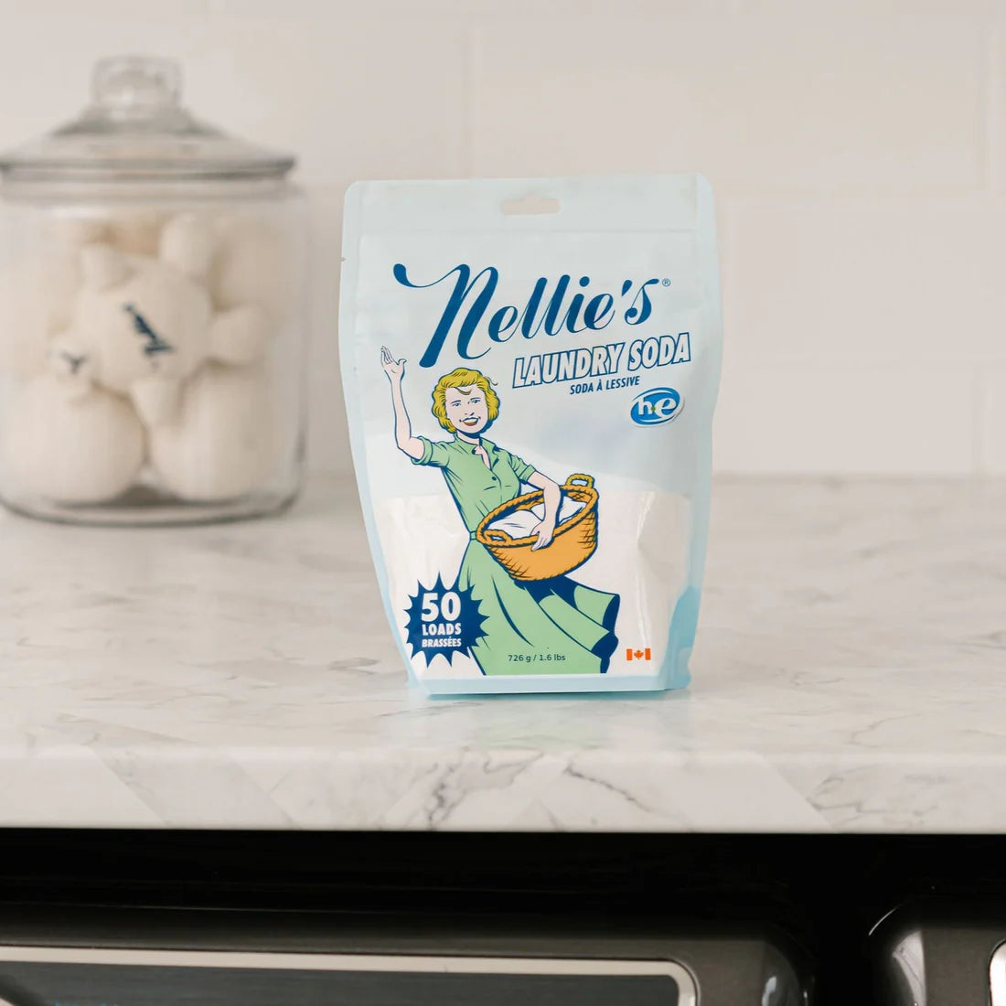 Laundry Soda 50 Load Bag, 0.7kg - Nellie's