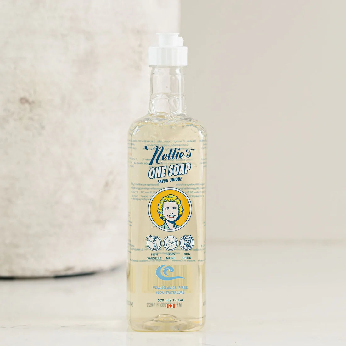 One Soap - Fragrance Free, 570ml - Nellie's