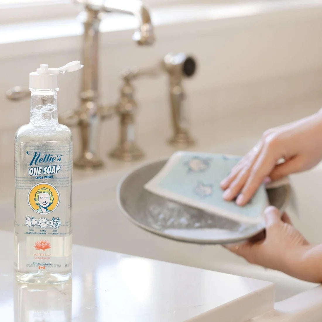 One Soap - Water Lilly, 570ml - Nellie's