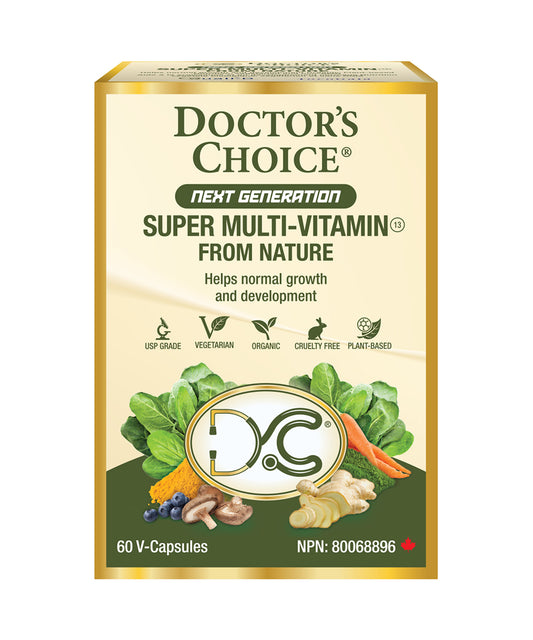 Next Generation Super Multi-Vitamin 60vcaps - Dr. Choice