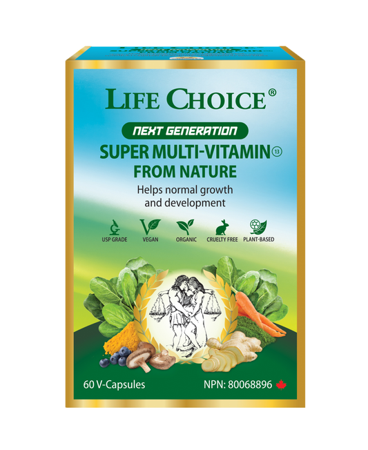 Next Generation Super Multi-Vitamin 60vcaps - Life Choice