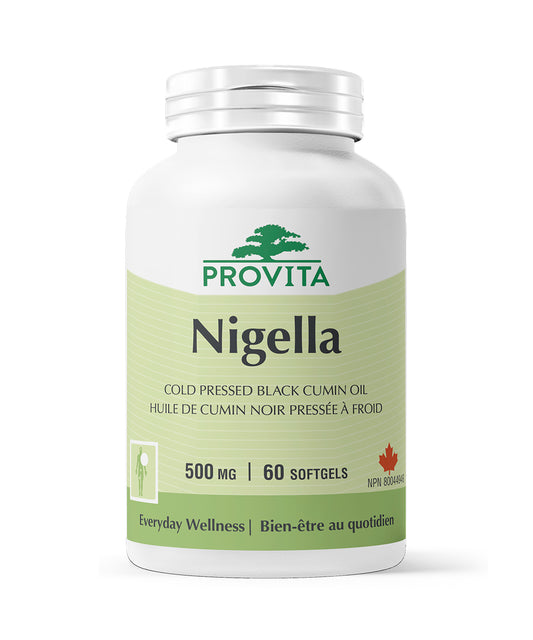 Huile de cumin noir Nigelle 60 gélules - Provita