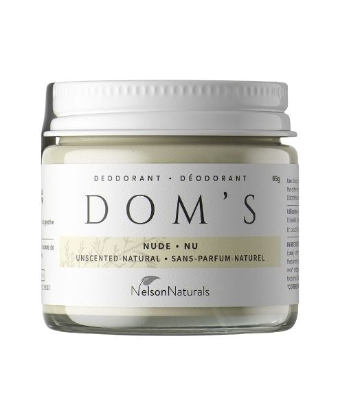 Nude Unscented Deodor. 65ml - Doms Naturals