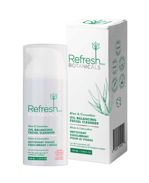 Oil Balancing Facial Cleanser, 100ml - Refresh Botanicals