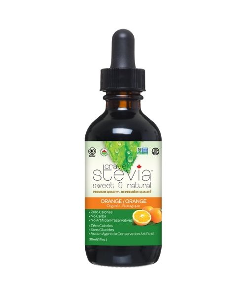 Crave Stevia, Liquid Drops, Orange, 30ml
