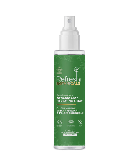 Organic Aloe Hydrating Spray, 100ml - Refresh Botanicals
