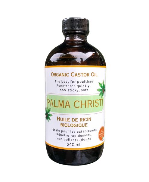 Organic Castor Oil, 240ml - Palma Christi ( Western Ca Only)