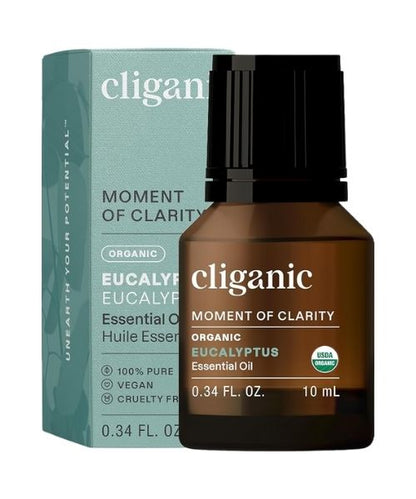 Organic Eucalyptus Oil, 10ml - Cliganic