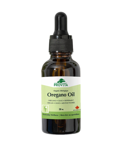 Huile d'origan biologique, 30 ml - Provita
