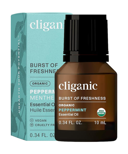 Organic Peppermint, 10ml - Cliganic