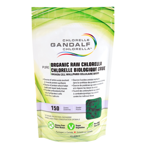 Chlorella Organic, 150 g powder - Gandalf