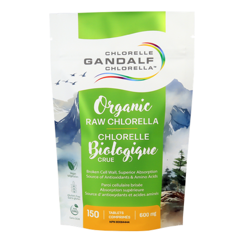Chlorella Organic 600mg, 150 tabs - Gandalf