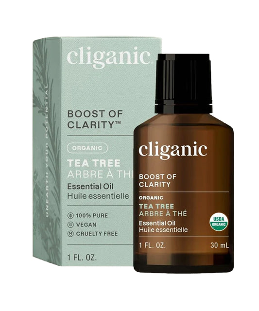 Organic Tea Tree Oil, 30ml - Cliganic
