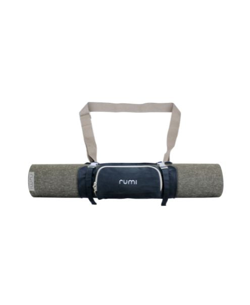 Origami Yoga Mat Carrier - Graphite - Rumi Earth