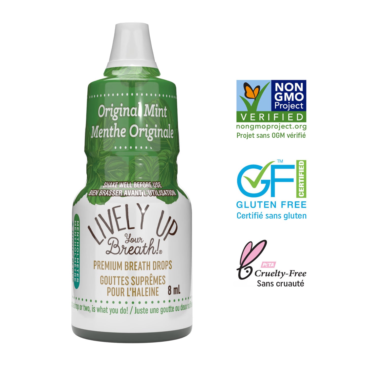 Original Mint drops, 12/display - Lively Up Your Breath