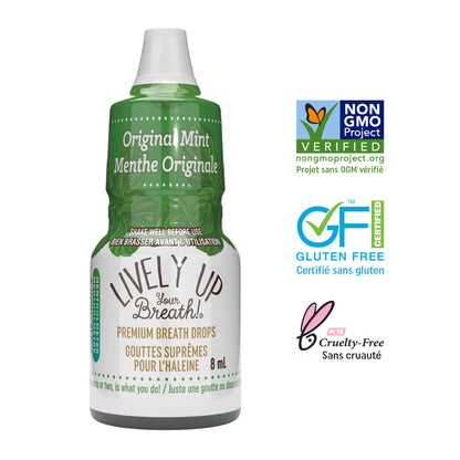 Original Mint drops, 12/display - Lively Up Your Breath