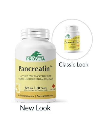 Pancréatine Pro 60 gélules végétales - Provita