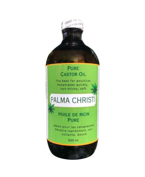 Pure Castor Oil, 500ml - Palma Christi ( Western Ca Only)