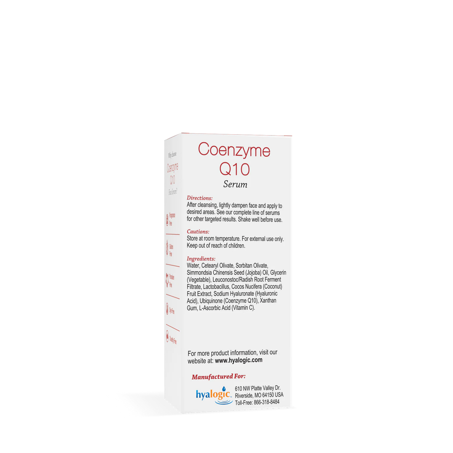 Hyalogic Q-10 Co-Enzyme Serum, 30ml