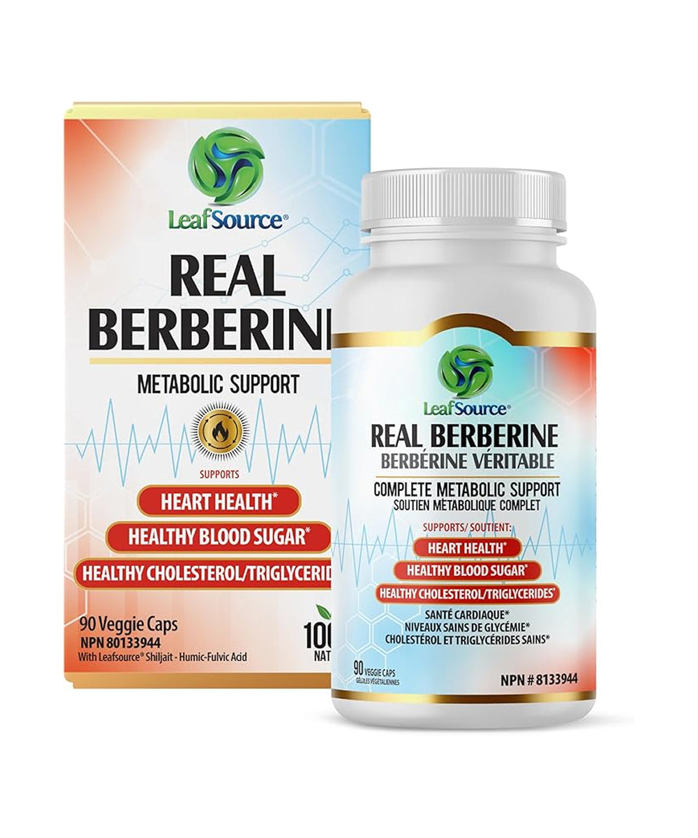 Real Berberine, 90 vcap - LeafSource