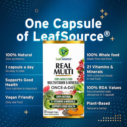 Real Multi, 30 Vcap - LeafSource