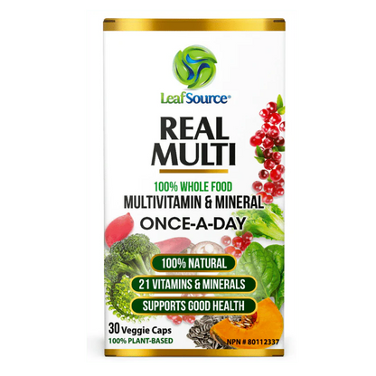 Real Multi, 30 Vcap - LeafSource