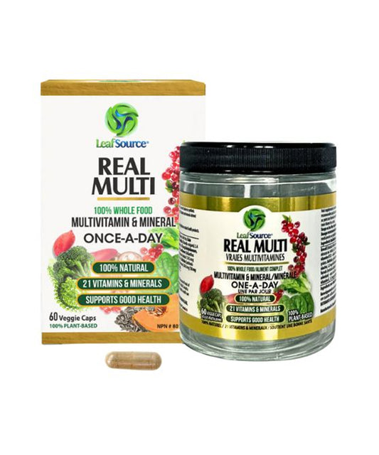 Real Multi, 60 Vcap (Glass) - LeafSource