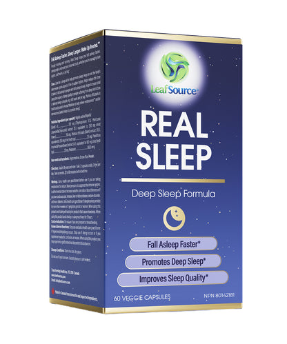 Real Sleep, 60vcaps - LeafSource