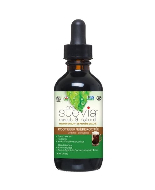 Crave Stevia, Liquid Drops, Rootbeer, 30ml