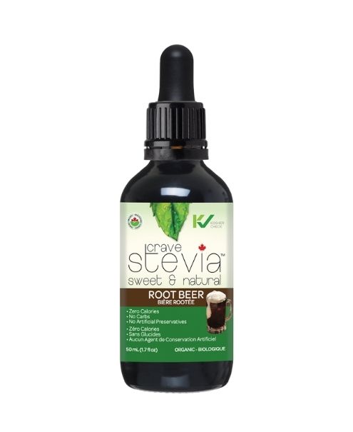 Crave Stevia, Liquid Drops, Rootbeer, 50ml