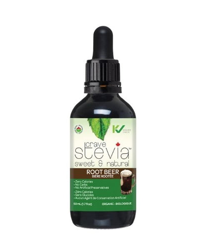Crave Stevia, Liquid Drops, Rootbeer, 50ml