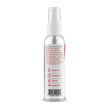 Rosewater Toner, 118ml - Hyalogic