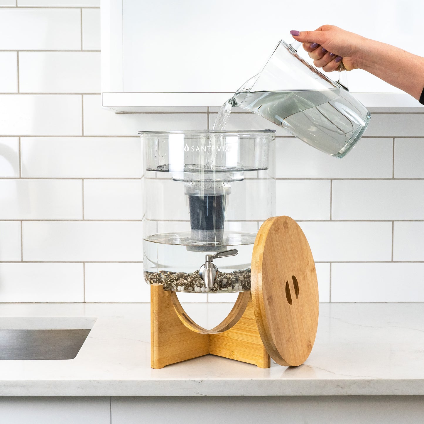 Système d'eau en verre - Systèmes Santevia