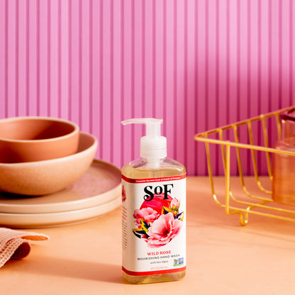 Liquid Soap Wild Rose, 236ml - South Of France