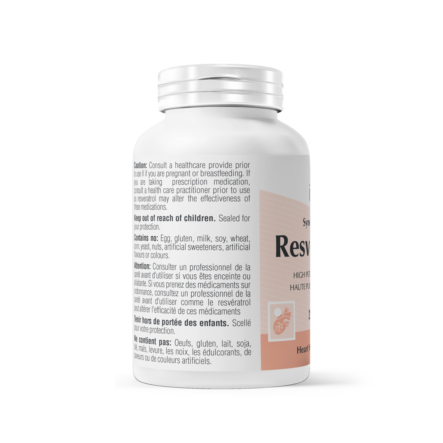 Resvératrol Forte 90 gélules - Provita
