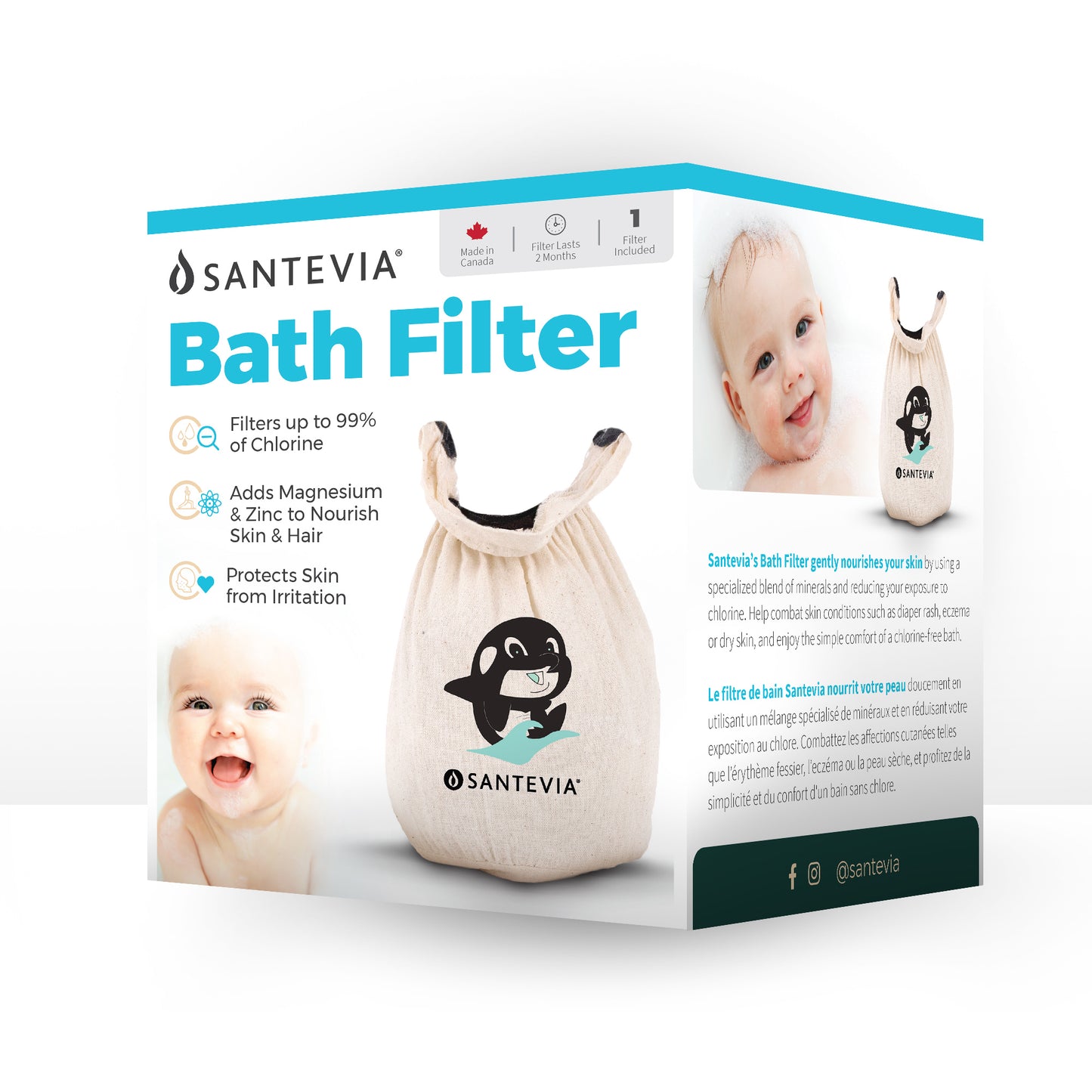 Filtre de bain - Systèmes Santevia